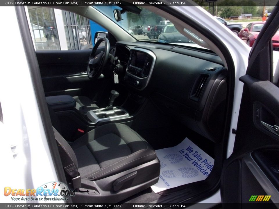 2019 Chevrolet Colorado LT Crew Cab 4x4 Summit White / Jet Black Photo #17