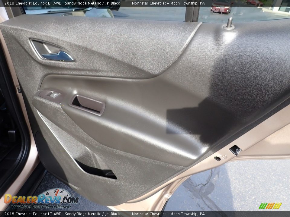 2018 Chevrolet Equinox LT AWD Sandy Ridge Metallic / Jet Black Photo #19