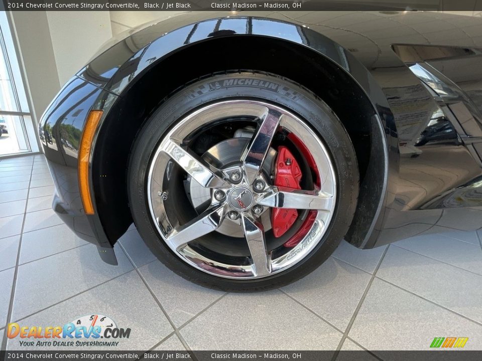 2014 Chevrolet Corvette Stingray Convertible Black / Jet Black Photo #3