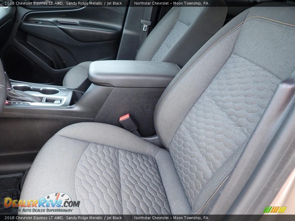 2018 Chevrolet Equinox LT AWD Sandy Ridge Metallic / Jet Black Photo #20