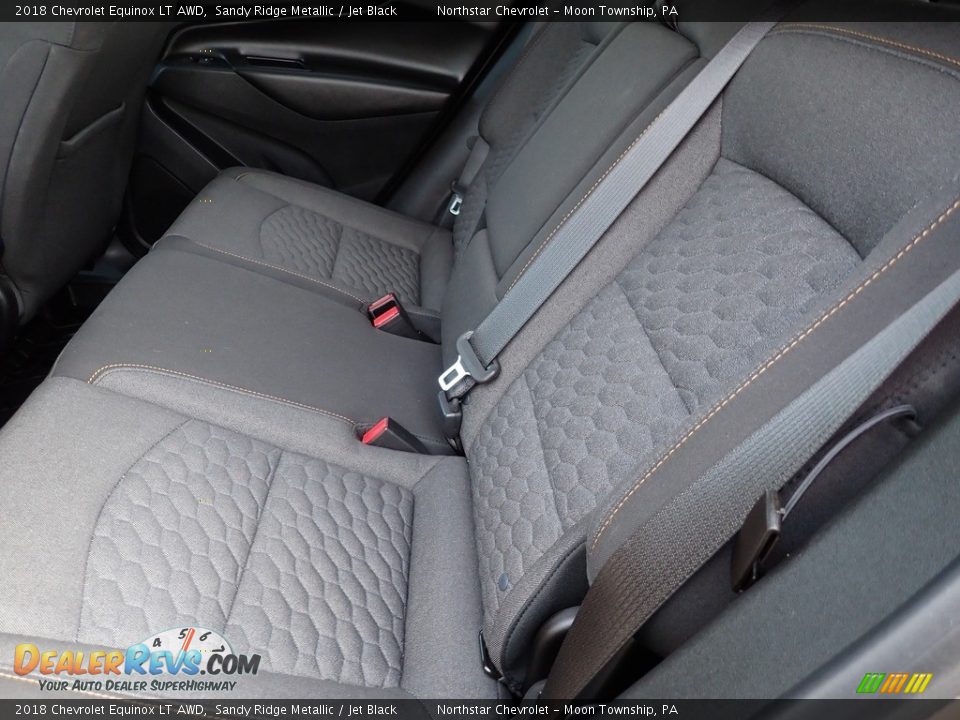 2018 Chevrolet Equinox LT AWD Sandy Ridge Metallic / Jet Black Photo #21