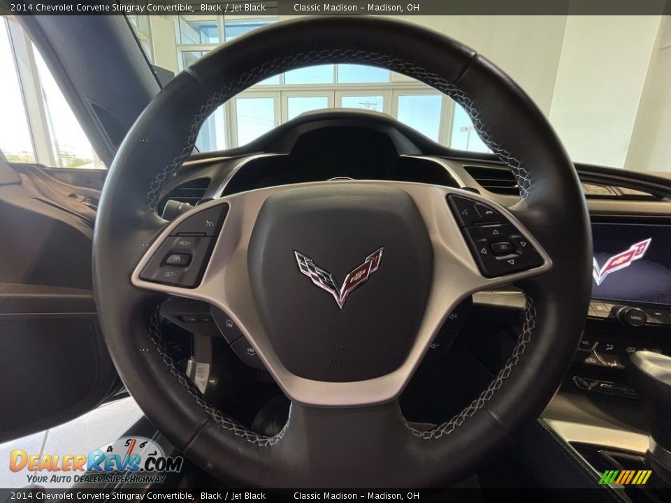 2014 Chevrolet Corvette Stingray Convertible Black / Jet Black Photo #7