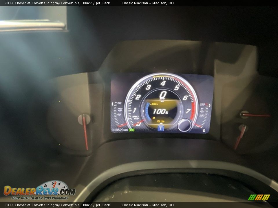 2014 Chevrolet Corvette Stingray Convertible Black / Jet Black Photo #8