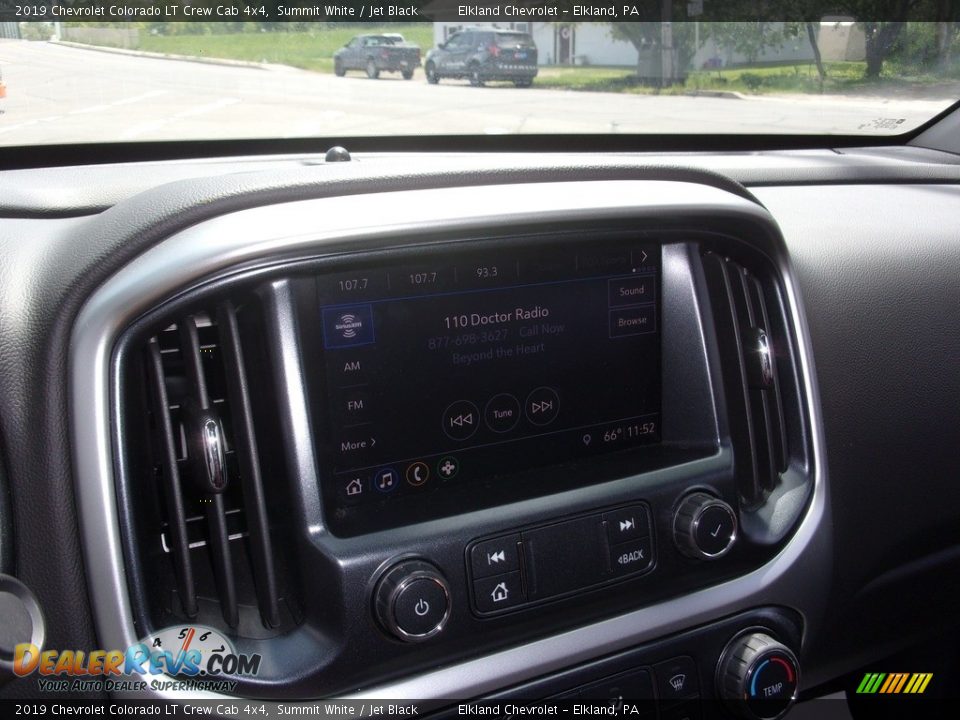 2019 Chevrolet Colorado LT Crew Cab 4x4 Summit White / Jet Black Photo #25