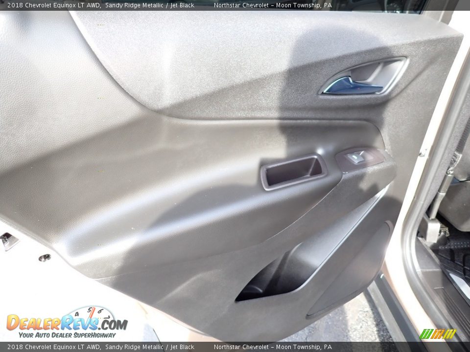 2018 Chevrolet Equinox LT AWD Sandy Ridge Metallic / Jet Black Photo #23