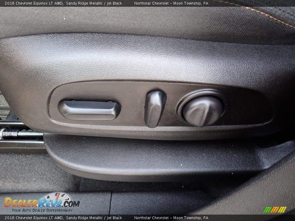 2018 Chevrolet Equinox LT AWD Sandy Ridge Metallic / Jet Black Photo #25