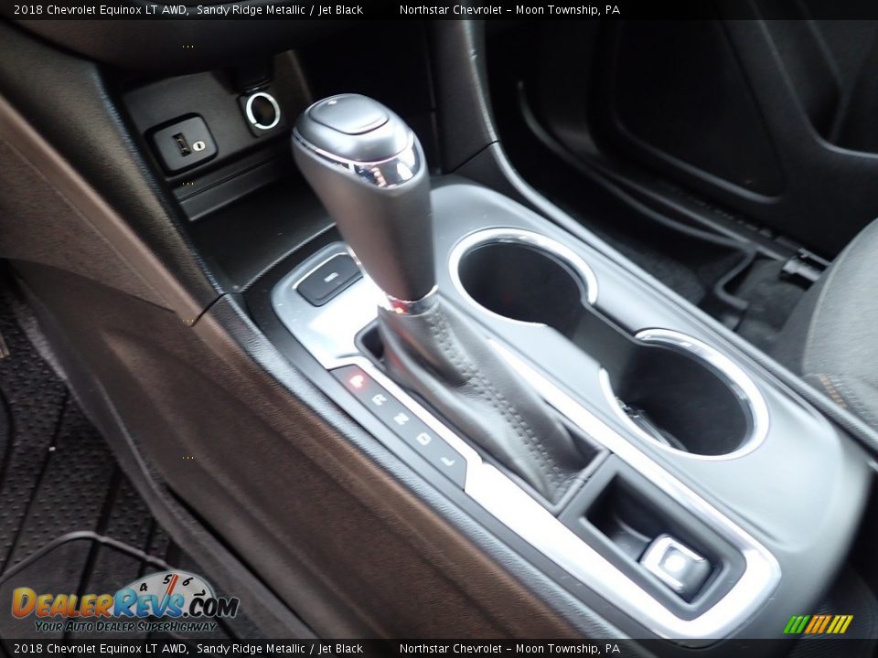 2018 Chevrolet Equinox LT AWD Sandy Ridge Metallic / Jet Black Photo #26