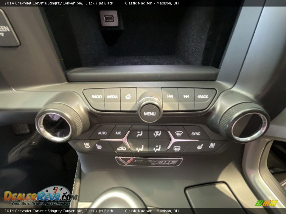 2014 Chevrolet Corvette Stingray Convertible Black / Jet Black Photo #11