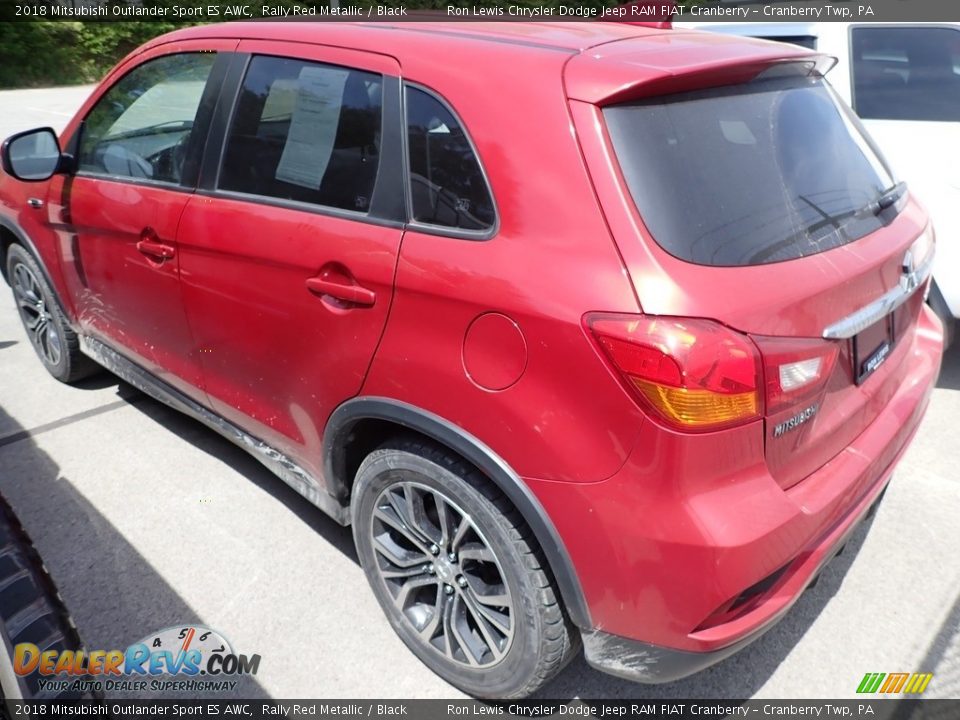 2018 Mitsubishi Outlander Sport ES AWC Rally Red Metallic / Black Photo #2