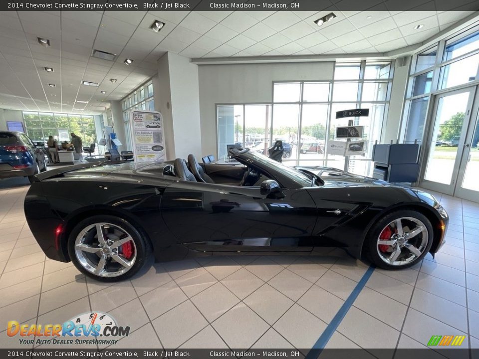 2014 Chevrolet Corvette Stingray Convertible Black / Jet Black Photo #17