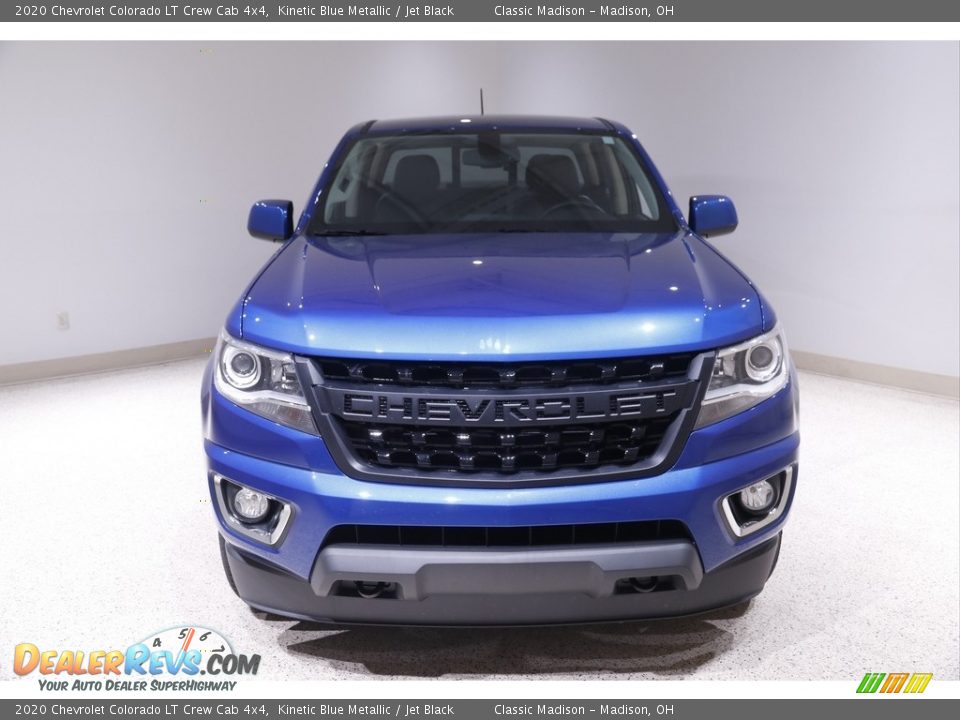 2020 Chevrolet Colorado LT Crew Cab 4x4 Kinetic Blue Metallic / Jet Black Photo #2