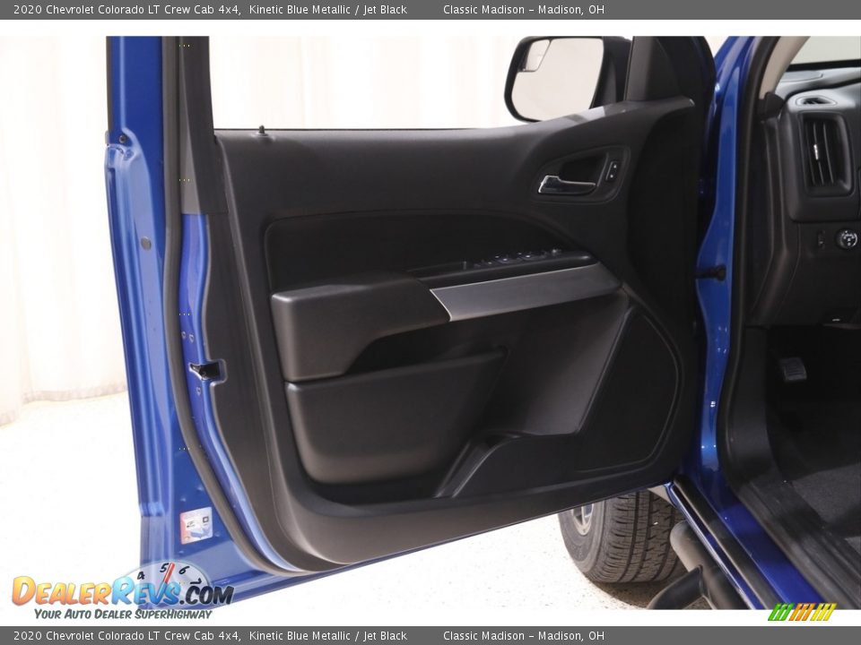 2020 Chevrolet Colorado LT Crew Cab 4x4 Kinetic Blue Metallic / Jet Black Photo #4