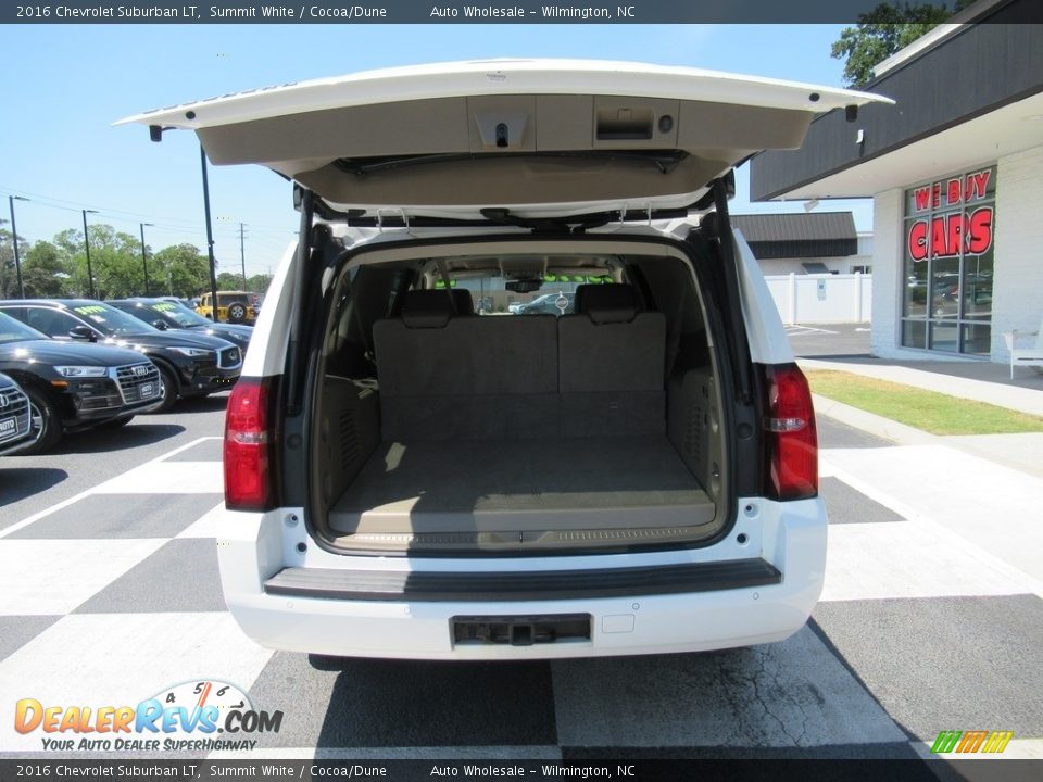 2016 Chevrolet Suburban LT Summit White / Cocoa/Dune Photo #5