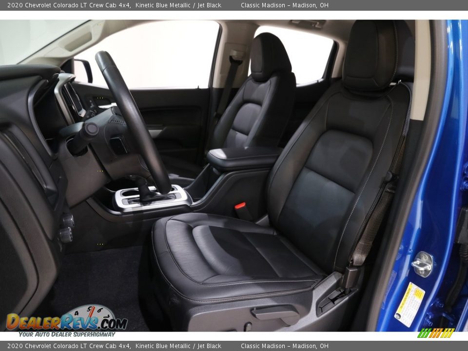 2020 Chevrolet Colorado LT Crew Cab 4x4 Kinetic Blue Metallic / Jet Black Photo #5