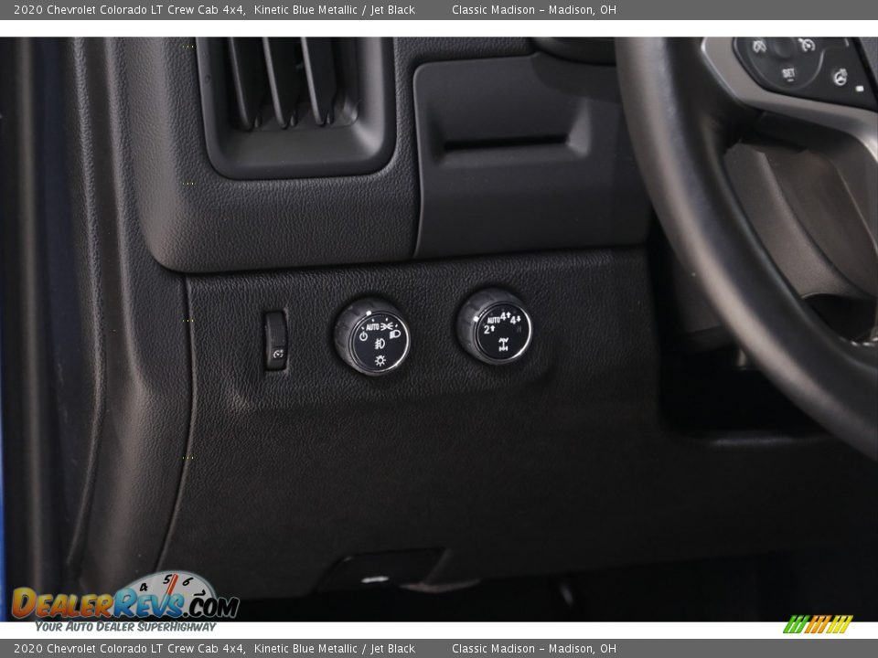 2020 Chevrolet Colorado LT Crew Cab 4x4 Kinetic Blue Metallic / Jet Black Photo #6