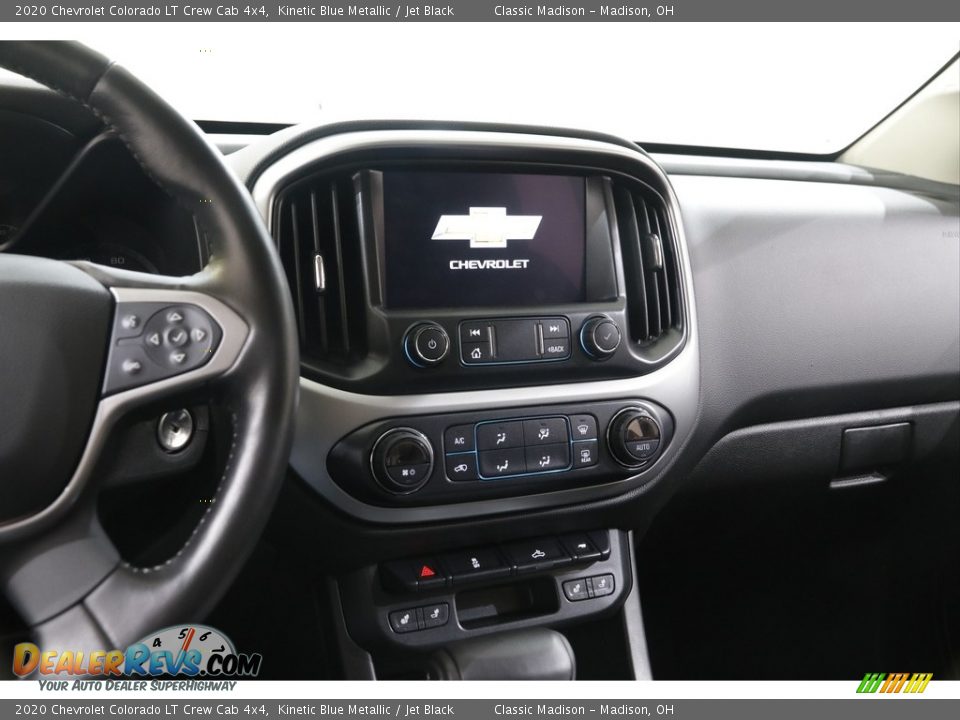 2020 Chevrolet Colorado LT Crew Cab 4x4 Kinetic Blue Metallic / Jet Black Photo #10