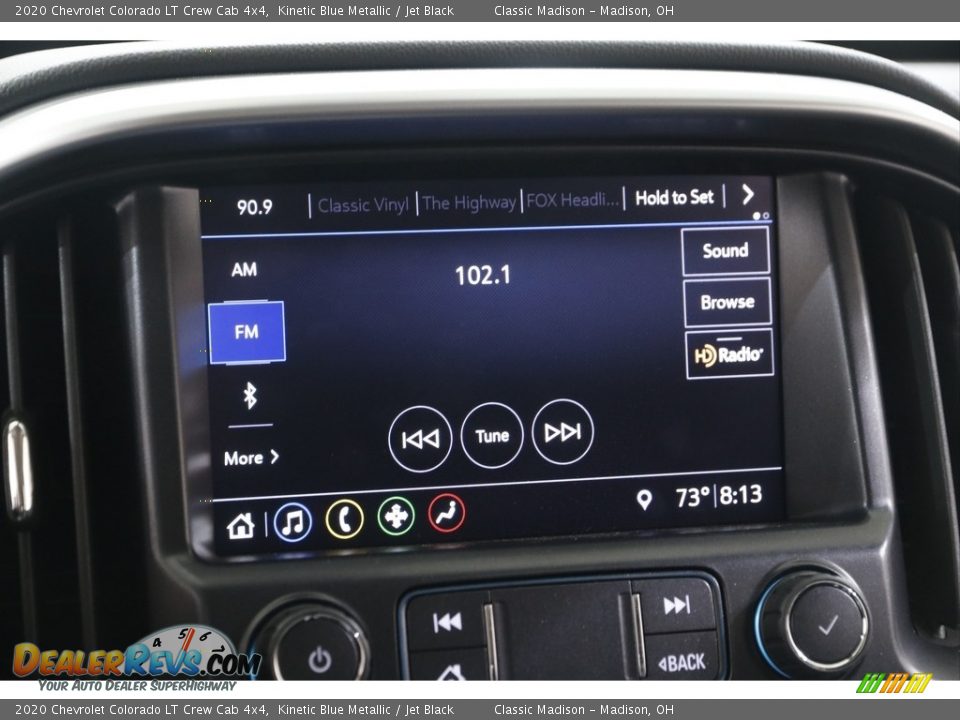 Controls of 2020 Chevrolet Colorado LT Crew Cab 4x4 Photo #11