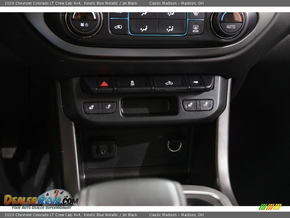 2020 Chevrolet Colorado LT Crew Cab 4x4 Kinetic Blue Metallic / Jet Black Photo #14