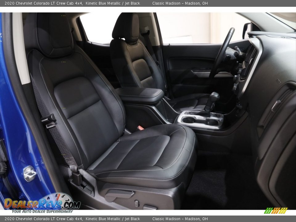 2020 Chevrolet Colorado LT Crew Cab 4x4 Kinetic Blue Metallic / Jet Black Photo #15