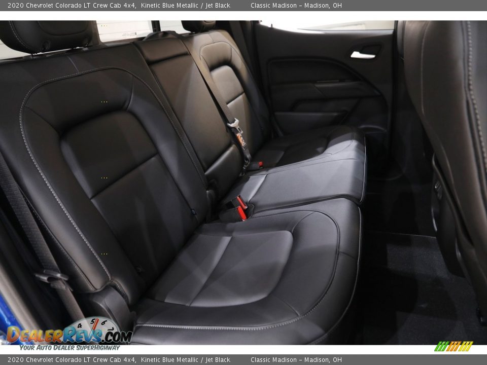 2020 Chevrolet Colorado LT Crew Cab 4x4 Kinetic Blue Metallic / Jet Black Photo #16