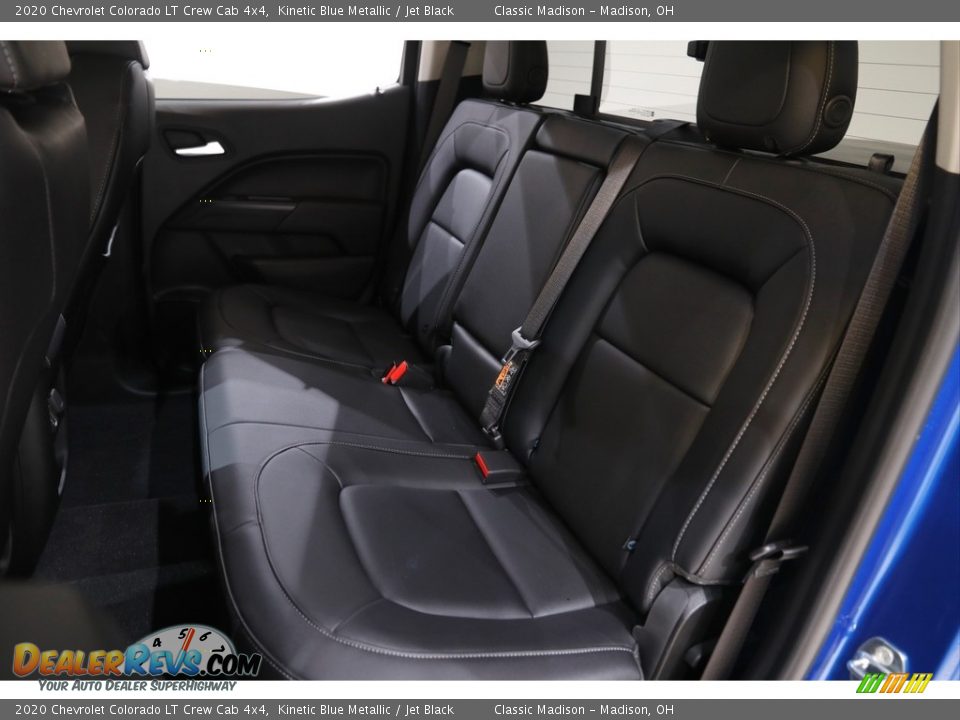 2020 Chevrolet Colorado LT Crew Cab 4x4 Kinetic Blue Metallic / Jet Black Photo #17