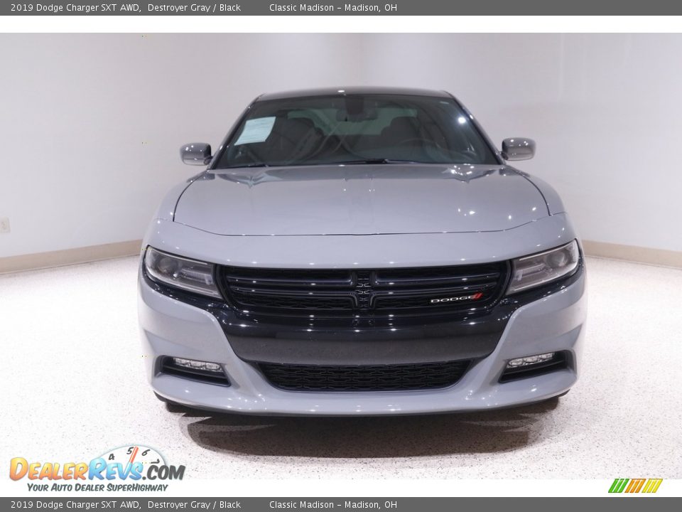 2019 Dodge Charger SXT AWD Destroyer Gray / Black Photo #2