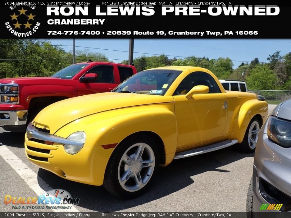 2004 Chevrolet SSR LS Slingshot Yellow / Ebony Photo #1