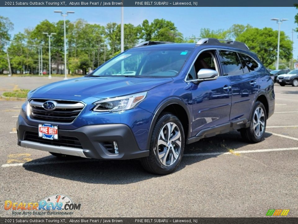 2021 Subaru Outback Touring XT Abyss Blue Pearl / Java Brown Photo #1