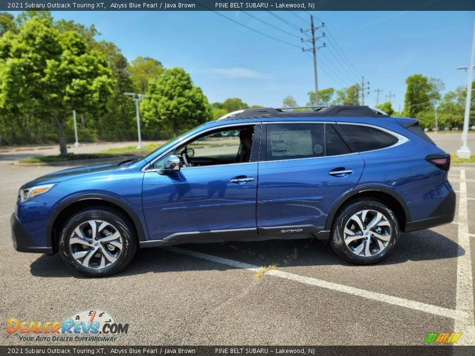 Abyss Blue Pearl 2021 Subaru Outback Touring XT Photo #4