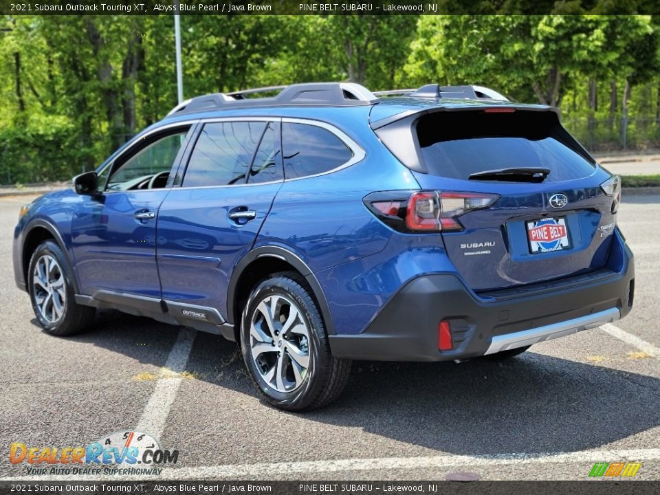 2021 Subaru Outback Touring XT Abyss Blue Pearl / Java Brown Photo #6