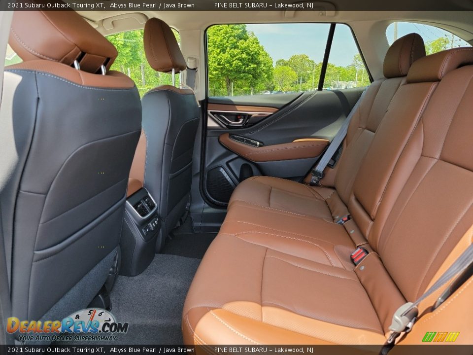 Rear Seat of 2021 Subaru Outback Touring XT Photo #9