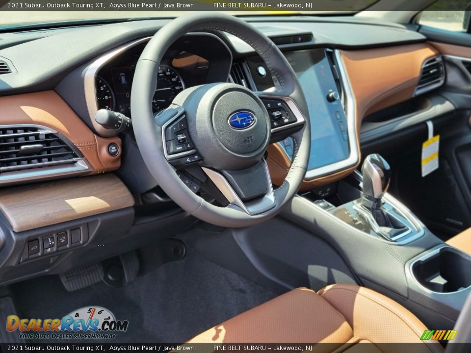 Dashboard of 2021 Subaru Outback Touring XT Photo #13