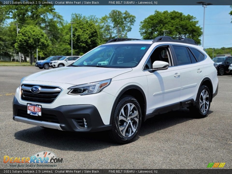 2021 Subaru Outback 2.5i Limited Crystal White Pearl / Slate Black Photo #1