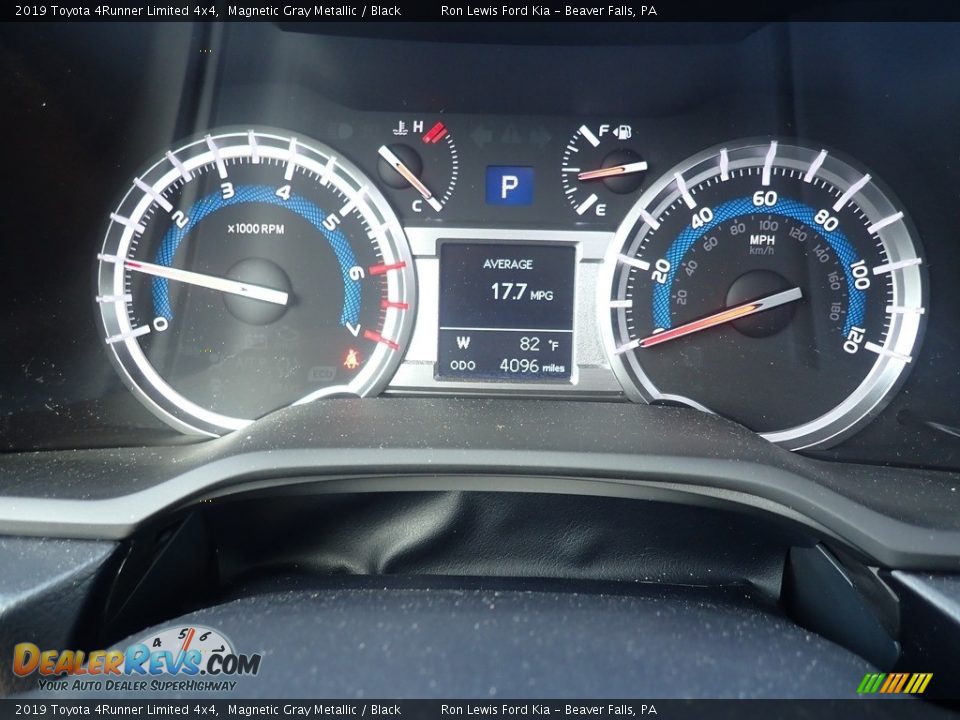 2019 Toyota 4Runner Limited 4x4 Magnetic Gray Metallic / Black Photo #18