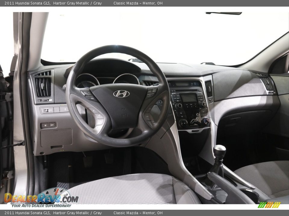 2011 Hyundai Sonata GLS Harbor Gray Metallic / Gray Photo #6