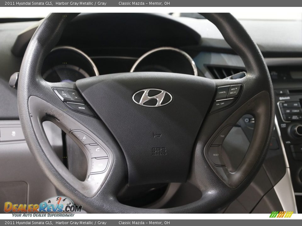 2011 Hyundai Sonata GLS Harbor Gray Metallic / Gray Photo #7