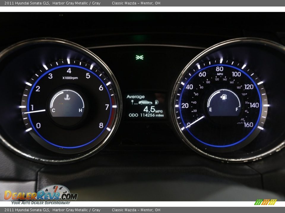 2011 Hyundai Sonata GLS Harbor Gray Metallic / Gray Photo #8