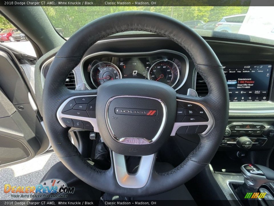 2018 Dodge Charger GT AWD White Knuckle / Black Photo #6