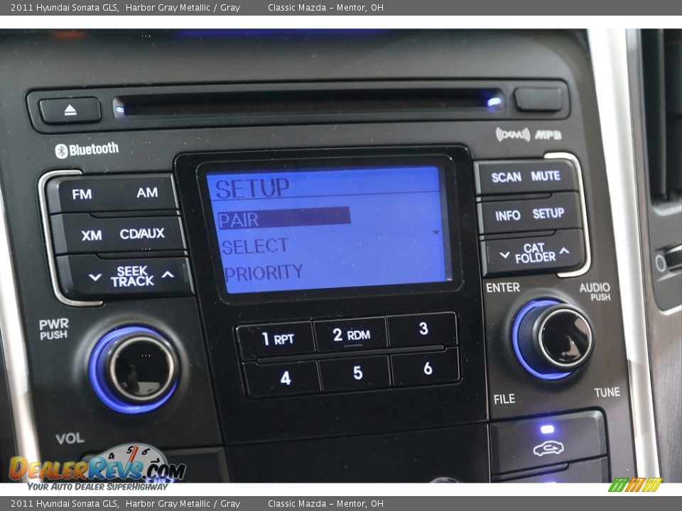 2011 Hyundai Sonata GLS Harbor Gray Metallic / Gray Photo #10