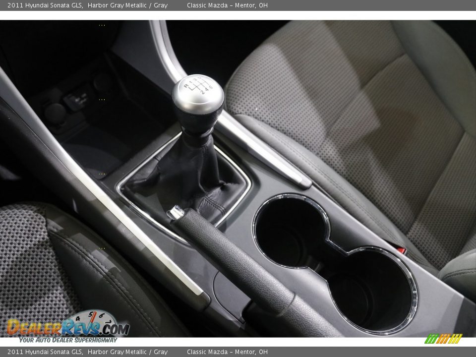 2011 Hyundai Sonata GLS Harbor Gray Metallic / Gray Photo #12