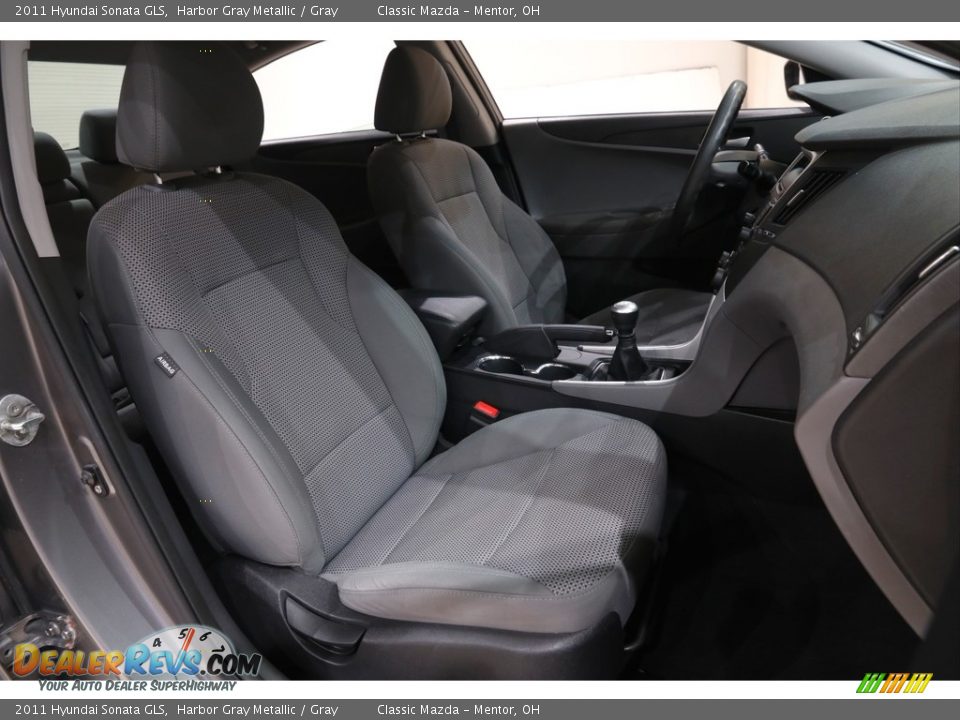 2011 Hyundai Sonata GLS Harbor Gray Metallic / Gray Photo #13