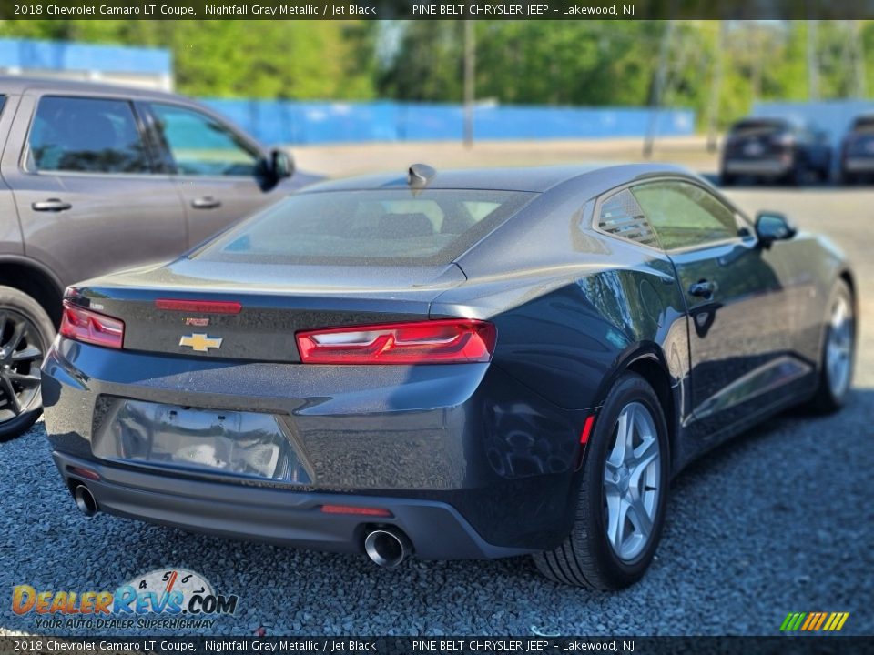 2018 Chevrolet Camaro LT Coupe Nightfall Gray Metallic / Jet Black Photo #3