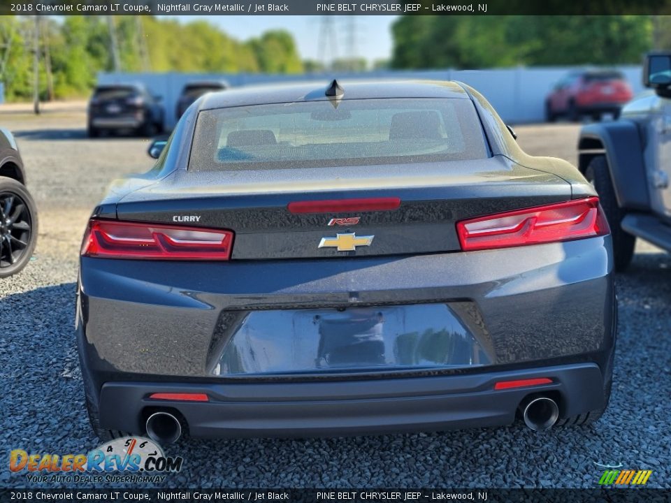 2018 Chevrolet Camaro LT Coupe Nightfall Gray Metallic / Jet Black Photo #4