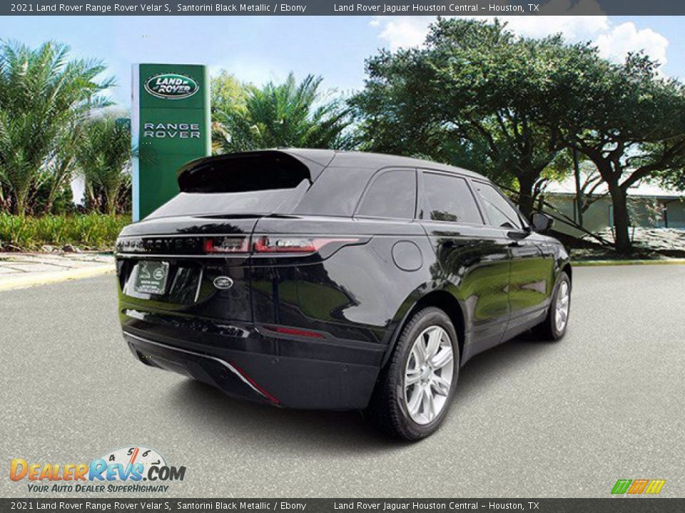 2021 Land Rover Range Rover Velar S Santorini Black Metallic / Ebony Photo #2