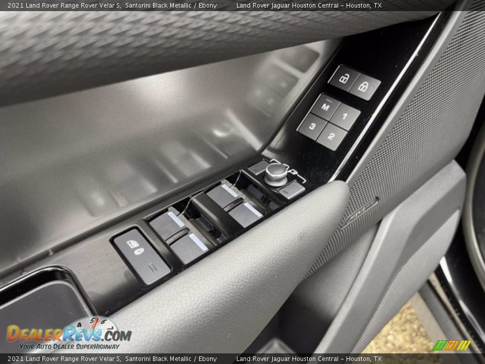2021 Land Rover Range Rover Velar S Santorini Black Metallic / Ebony Photo #14