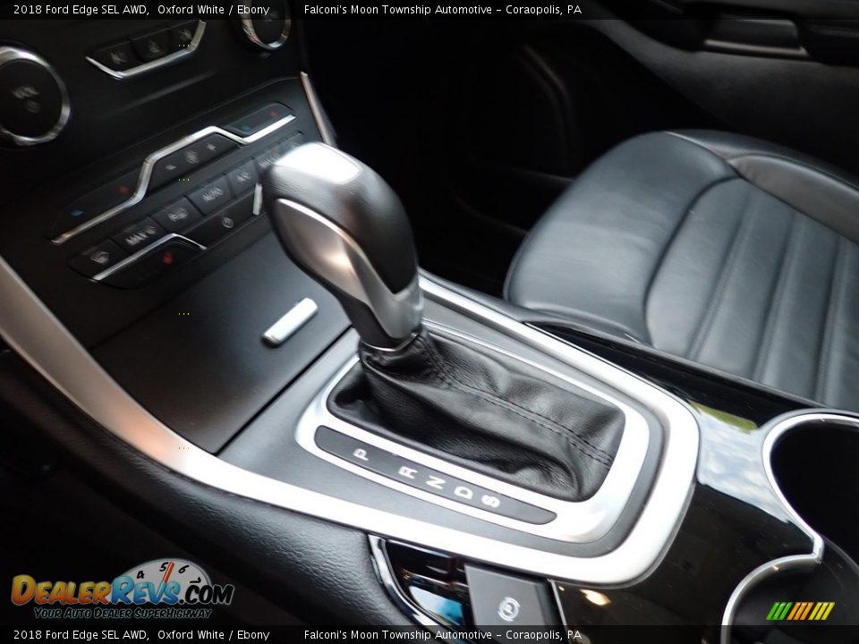 2018 Ford Edge SEL AWD Oxford White / Ebony Photo #23