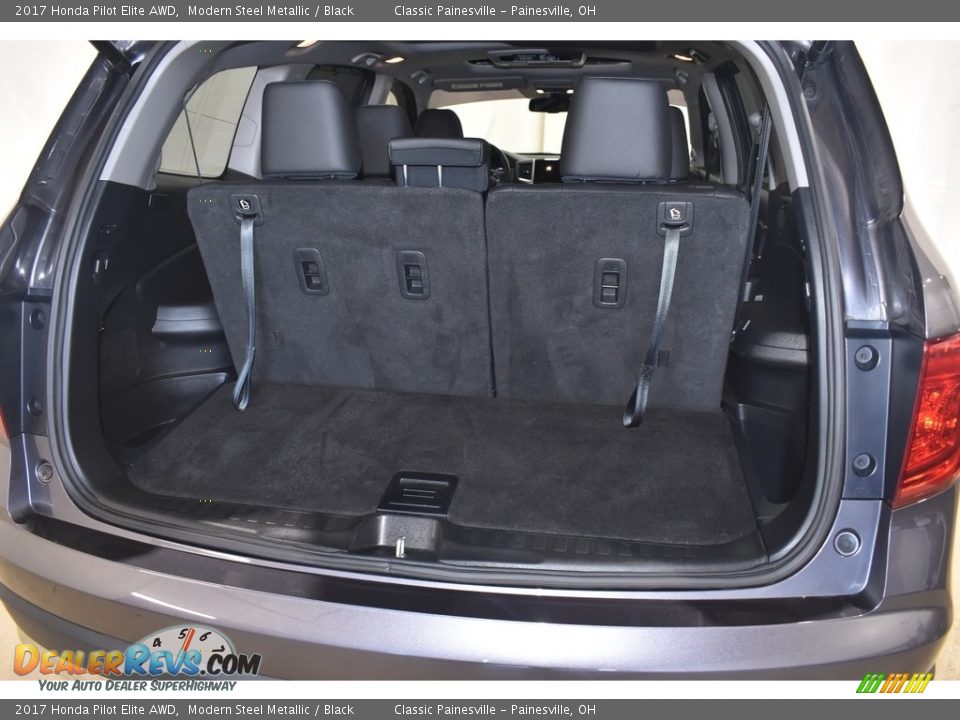 2017 Honda Pilot Elite AWD Modern Steel Metallic / Black Photo #11