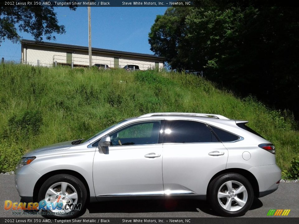 2012 Lexus RX 350 AWD Tungsten Silver Metallic / Black Photo #1