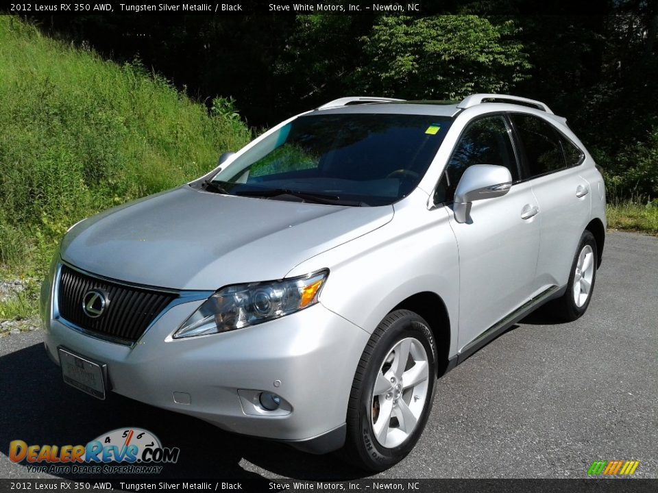 2012 Lexus RX 350 AWD Tungsten Silver Metallic / Black Photo #2