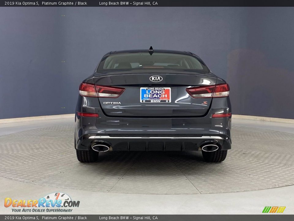 2019 Kia Optima S Platinum Graphite / Black Photo #4